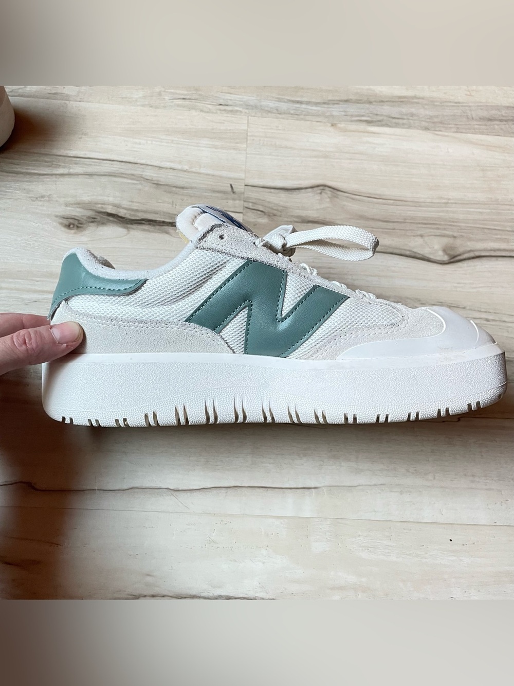 New Balance Platform Court Shoes CT302 Sage Green Accent, size: W8.5 M7 - Picture 14 of 15